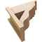 Ekena Millwork 7 1/2-in W x 16-in D x 16-in H Funston Trad Rough Cedar Woodgrain TimberThane Outlooker, Primed Tan OUTUR075X16X16FST04RCPR - alternate 2